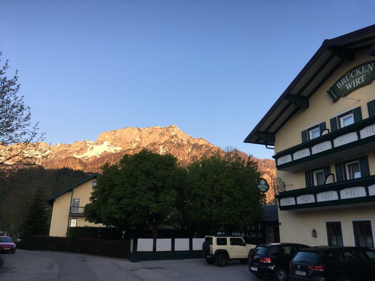 ホテル Brueckenwirt ハライン エクステリア 写真